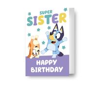 Bluey Sister Birthday Card