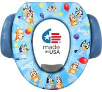 Bluey Soft Potty Seat - Potty Training Toilet Seat, Soft Cushion, Baby Potty Training, Safe, Easy to Clean