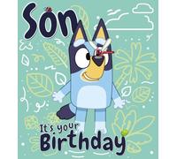 Bluey Son Birthday Card, Son It's Your Birthday Bluey Card