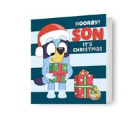 Bluey Son Christmas Card