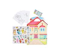 Bluey Stickers Activity Colouring Set with Crayons Art Supplies Bluey Multicolor