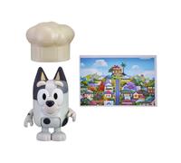 Bluey Story Starters - choose from 8 Figures - Bluey, Bingo, Honey, Snickers, Indy, or Muffin - Ages 3 (Muffin chef Hat)