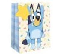 Bluey Stripe Large Portrait Gift Bag