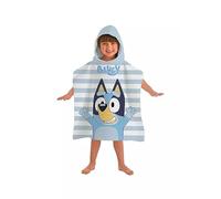 Bluey Surprise Hooded Poncho Towel 100% Cotton 50x115cm