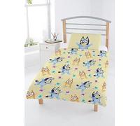 Bluey Sweets & Lollies Junior Bedding Bundle - Duvet, Pillow, Pillowcase & Cover Set Reversible Design