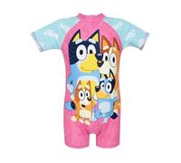 Bluey Swimsuit | One Piece Girls Swimsuit | Children's Swimming Costumes | Ages 18 Months to 8 Years