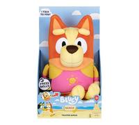 Bluey, Talking Beach Bingo 33.0 cm Talking Plush Toy with 9 Sets Bases Around the Episode Beach Theme Song