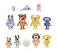Bluey The Super Fan Set, Includes Twelve 2-2.5 Inch Figures Age 3+