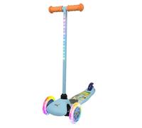 Bluey Tilt & Glo 3 Wheel Scooter with Light Up Wheels & Stem | Kids Push Tri Scooter | Tilt & Turn Steering | Ages 3+
