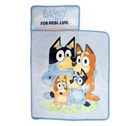 Bluey Kids Nap-Mat Set - Includes Pillow and Plush Blanket - Great for