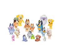 Bluey Ultimate Friends & Family Toy Figure Pack - Includes 18 Figures