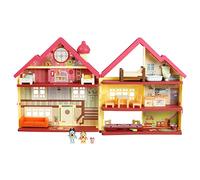 Bluey Ultimate Lights & Sounds Furnished Playhouse Official Collectable 2.5 inch Posable Figures and Accessories