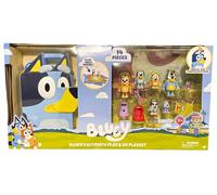 Bluey Ultimate Play & Go Set, 14 Piece Plays Set with Play Area and Carry case.