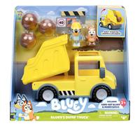 Bluey's Dump Truck With Hard-Hat Bluey And Muddy Bingo Figures Toys Kids Aged 3+
