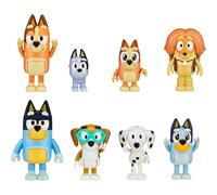 Bluey's Family and Friends Figure 8-Pack, 2.5-3 inch Figures