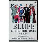 BLUFF, Los embrollones - Bluff Storia di Truffe di Imbroglioni - Director Sergio Corbucci - Anthony Quinn, Capucine y Adriano Celentano. Audio in Italian and Spanish. Subtitles in Spanish.