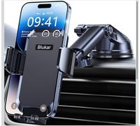 Blukar car phone holder Adjustable Car Phone Mount 360 Rotation Strong Suction
