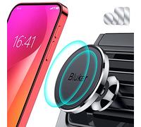 Blukar Car Phone Holder Magnetic Air Vent Car Phone Mount Cradle-360°Rotable and Case Friendly for iPhone 17 16 15 14 13 12 Pro AIR XS XR X Galaxy etc.