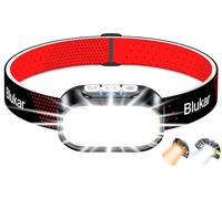 Blukar Head Torch Dual Color Temps,2000L Super Bright Rechargeable Headlamp