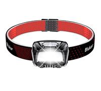 Blukar Head Torch Rechargeable, 2000L Super Bright LED Headlamp Headlight with Sensor Control, 6 Light Modes, IPX5 Waterproof, 30 Hrs Runtime for Power Cuts, Emergency, Running, Hiking etc.