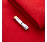 Blulu Large Felt Sheets Fabric Material by The Metre 39.4 x 39.4 Inch/ 100 x 100 cm Square Pre Cut with Soft Ruler for Easter Halloween Christmas Craft DIY Decoration Art Sewing Patchwork(Red)