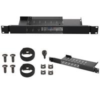 Blulu Mini Rack Mount Compatible with Dell Optiplex Micro Form Factor Case, 1U Hinged Server Rack Shelf for 19 inch Cabinet
