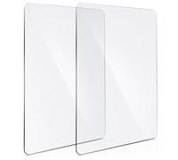 Blulu Transparency Acrylic Cutting Pads Die Cutting Plates for Embossing Crafting (2 Pieces,12.5 x 9 Inch)