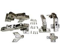 Blum 1/2" Overlay, Face Frame Hinge Kit for Pie-Corner Cabinets
