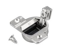 Blum 110° Screw-in Compact 33 Hinge Replacement - 4 Pack Self-Closing Cabinet Hinges, 30.310-11.02, Fits Blum 110 Cabinet Hinges(No Mounting Plate)