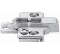 Blum 175H7190 Nickel Cabinet Hinge Accessories CLIP Top Two Piece Wing Mounting Plate with 9mm Clearance by Blum