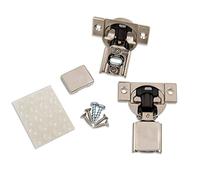 Blum (20 Pack) 1/2" Overlay Soft Close Hinge 38N355B.08 105° Blumotion with Screws, Cover Caps, ProCabinetBumpers Bumpers