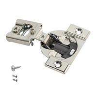 Blum 38N355B.10 Compact BLUMOTION 38N Hinge, Soft-Close, 105 Degree, 5/8 Overlay, Screw-on (Pack of 4)