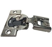 Blum 38N355BE08x8S Compact Soft-Close 1/2'' Overlay Blumotion Hinge, Nickel Finish (Pack of 8)