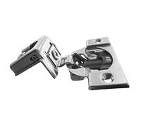 Blum 39C355B.20x6 1-1/4" Overlay Soft Close Cabinet Hinge, Nickel Plated Steel, Nickel Finish (Pack of 6)