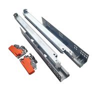 Blum - 560HC TANDEM (Non soft Close) Full Ext Runners + L & R locking device