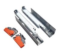 Blum - 560HC TANDEM (Non soft Close) Full Ext Runners + L & R locking device