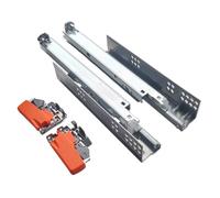 Blum - 560HC TANDEM (Non soft Close) Full Ext Runners + L & R locking device