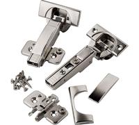 Blum 71B3550 Soft-Close Hinge & 173H7100 Plate & Covers x 8 110 Degree Overlay