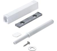 Blum 956a1004.sw Magnetic Push To Open Tip-on Set & Mounting Plate (white/large Doors)