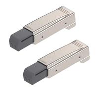 Blum 973A0500.01x2 973A Blumotion Straight Arm Full Overlay Hinge for Doors, Nickel Finish (Pack of 2)