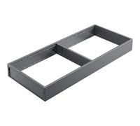 Drawer Insert Steel | 47.2x20 cm | Blum AMBIA-LINE | Orion Grey | Kitchen Drawer Organiser, Drawer Divider