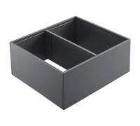 Organiser Steel | 24.2x27 cm | Blum AMBIA-LINE | Orion Grey | Kitchen Drawer Organiser, Drawer Divider