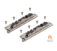 BLUM AVENTOS 20S4200A Front Fixing Brackets for Narrow Aluminium Frames
