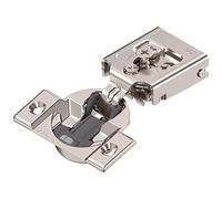 Blum B30C255BS08 Compact Clip 105 Degree 1/2" Overlay Blumotion Soft-Closing Screw-on Hinge -Single - Nickel