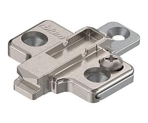Blum Clip Mounting Plate Cross, Spax Screws, Hv: 2 Teilig, Distance 0 mm