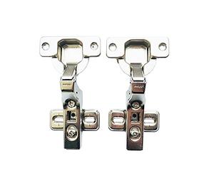 Blum Clip Top 100 Degree Standard Hinge Kitchen Cabinet Cupboard Door Hinges Without BLUMOTION 71M2750, Inset Hinge, Fast Assembly, Made in Austria Pack of 2
