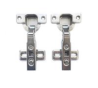Blum Clip Top 100 Degree Standard Hinges Kitchen Cabinet Cupboard Door Hinge Without BLUMOTION Damper 71M2550 Made in Austria Full Overlay, Pack of 2