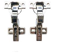 Blum Clip Top BLUMOTION 110 Degree Standard Kitchen Cabinet Cupboard Door Hinges 71MB3750, Self Closing Mechanism Wardrobe Hinges, Inset Application Buffering Hinge, Made in Austria Pack of 2