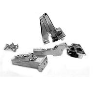 Blum Clip top BLUMOTION Soft Close Hinges, 110 Degree, Self Closing, Frameless, with Mounting Plates (Inset - 8 Pack) by Blum