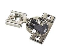 Blum Silver-Finished Metal Screw-on Self-Closing Cabinet Hinge (Case of 50)